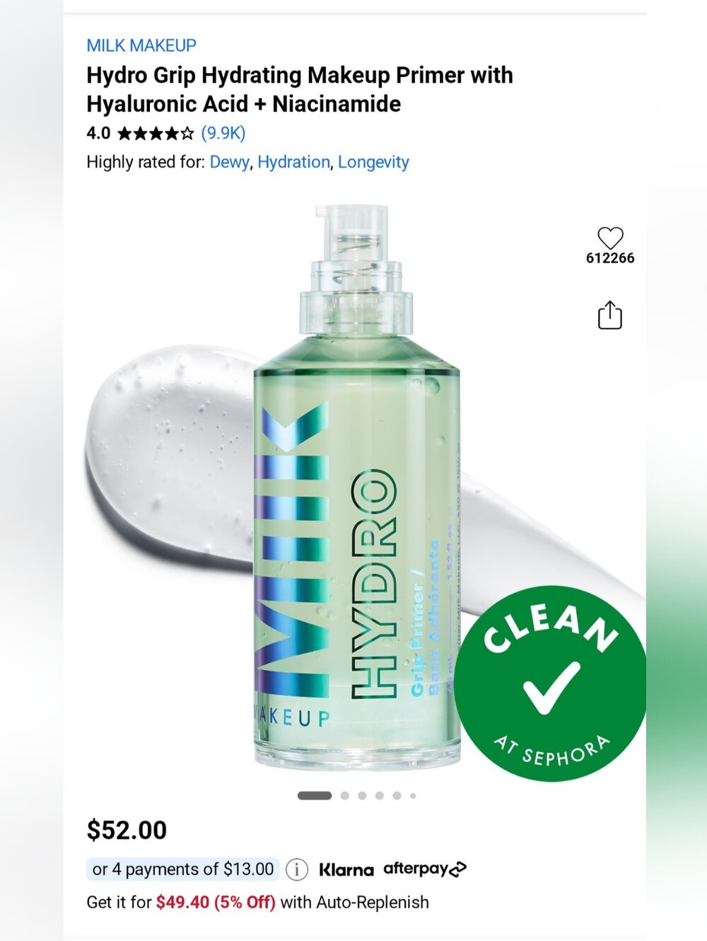 Milk Makeup Hydro Grip Primer
